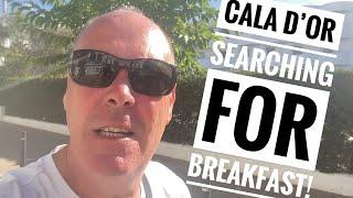 Cala D’or— Searching for breakfast