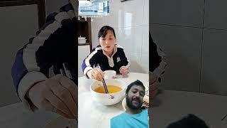 diving into the bowl of momos and ramen #memes #funny #ytshorts