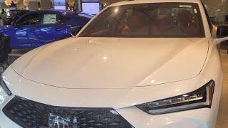 2023 Acura TLX A-Spec in Platinum White Pearl