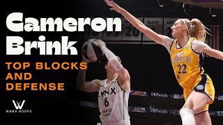 Cameron Brinks Best Blocks & Defense of the 2024 WNBA Season