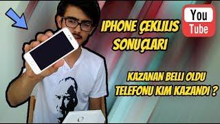 IPHONE ÇEKİLİŞİ SONUÇLARI - KAZANAN KİM OLDU ?