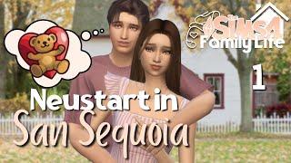 Es geht los  Neustart in San Sequoia  01 Lets Play Sims 4 - Family Life