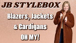 JB Stylebox  January 2023  Blazers Jackets & Cardigans OH MY