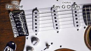 Rock Guitar Backing Track Jam E Minor