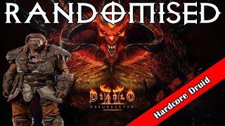 Diablo 2 Resurrected But Its RANDOMISED - Hardcore Druid  - Part 2 - Lets Try Some Nightmare