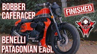 MODIFIKASI BENELLI PATAGONIAN EAGLE 250 BOBCAFE FINAL PART