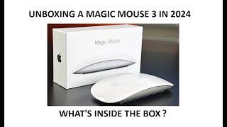 Unboxing Magic Mouse 3 in 2024 and whats inside?