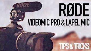 Equipment to improve your sound Rode Videomic Pro + smartLav+