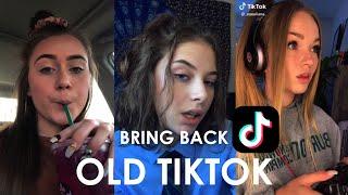 OLD TIK TOKS we will never forget  Old TikTok Compilation & Challenges