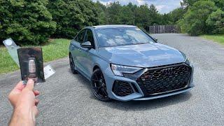 2024 Audi RS3 Start Up Exhaust Test Drive Walkaround POV and Review