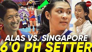 FUTURE is BRIGHT Alas U18 TINAMBAKAN Singapore 25-6 Pinas may 6 FOOTER na SETTER Podium POSSIBLE