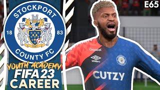 BREAKING TRANSFER RULES  FIFA 23 YOUTH ACADEMY CAREER MODE  STOCKPORT EP 65