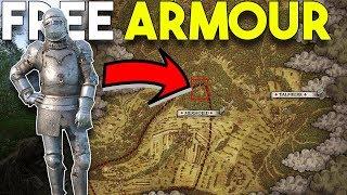 How To Get BEST PLATE Armour FREE - Kingdom Come Deliverance TUTORIAL