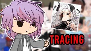 Devil Bona Caught Tracing Art \ Gacha Club Rant