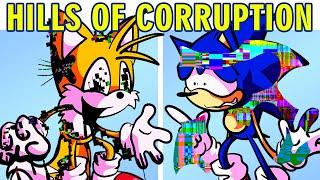 SONIC Hills Of Corruption REMASTERED & Friday Night Funkin + Demo Pibby Glitch Cover FNF MOD