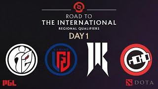 Road to The International - Day 1 in 10 minutes  DOTA2