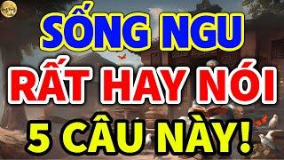 SỐNG KHÔN HAY DẠI Cứ Nhìn Vào Cách Nói Chuyện Là Sẽ Rõ Kẻ Sống Ngu RẤT HAY NÓI CÂU NÀY VĐTH