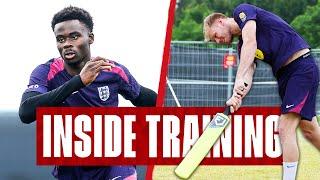 INCREDIBLE Cricket Catches  Anthony Gordon ON FIRE & Saka Can’t Stop Scoring  Inside Training