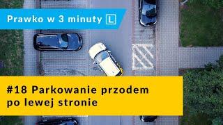 #18 Parkowanie prostopadłe przodem po lewej stronie