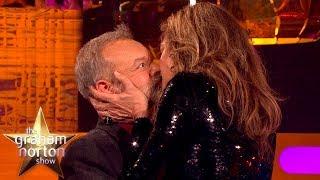 Allison Janney Demonstrates Meryl Streeps Secret Kissing Technique  The Graham Norton Show