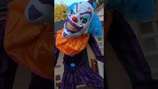 Spirit Halloween 2023 Stilts Clown Animatronic