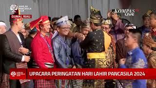 Detik-Detik Presiden Jokowi Pimpin Upacara Peringatan Hari Lahir Pancasila 2024 di Riau