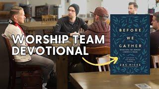 Discipling Your Worship Team Devotional Book for Worship Teams Churchfront Worship & Tech Podcast