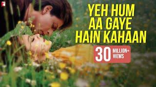 Yeh Hum Aa Gaye Hain Kahaan Song  Veer-Zaara Shah Rukh Khan Preity Zinta Lata Mangeshkar Udit N