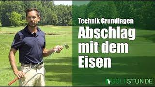 Mit dem Eisen abschlagen – Richtige Golf-Technik