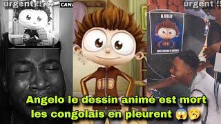 Les Congolais Pleurent Angelo Un Dessin Animé  FunérailleBy Richko Bob