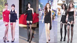 Mejores Street Fashion Tik Tok 2022  Hottest Chinese Girls Street Fashion Style 2022 Ep.152