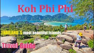 4K  PHI PHI ISLANDS  Most Beautiful Islands in THAILAND  TRAVEL GUIDE  2022