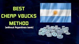 How to get VBUCKS for CHEAP Argentina Method 2024 Without Argentina Bank