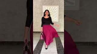 Pleated Maxi Skirt Review  Myntra Skirt Haul #review #myntrahaul #skirt #whatiorderedvswhatigot