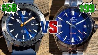 Which to Buy? Citizen BI1041 Vs Casio Edifice EFV-100