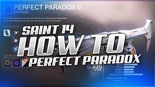 How to Get “Perfect Paradox” Lost Prophecy - Saint 14 Shotgun FULL GUIDE