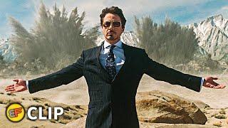 Tony Stark Demonstrates The Jericho Missile Scene  Iron Man 2008 IMAX Movie Clip HD 4K