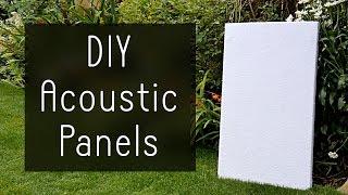 How to Make High Performance Sound Absorption Panels for $5