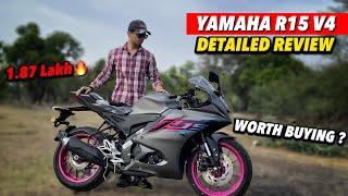 2024 Yamaha R15 V4 Detailed Review  Good for daily use ?