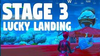 Stage 3 land a lucky landing week 3 challenges fornite season 7