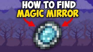 How to Get MAGIC MIRROR in Terraria 1.4.4.9  Magic Mirror Seed 1.4.4.9