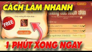 Liên Quân Cách Mía 1 Phút  Làm Xong Chung Sức Nhận Trang Phục Miễn Phí