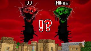 Why Mikey and JJ Become The Boiled One at Night and Attack The Village in Minecraft - Maizen?