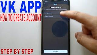   How To Create An Account On VK 