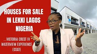 Houses For Sale In Lekki Lagos  Invest In Victoria Crest IV Waterview Experience Estate