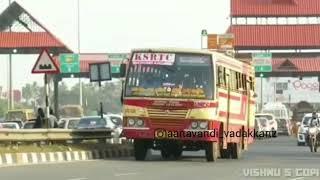 KSRTC BUS VIDEOS    I LOVE MY KSRTC    KERALA STATE ROAD TRANSPORT CORPORATION