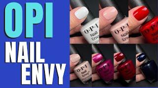 NEW OPI  Nail Envy Colors  Swatch & Review