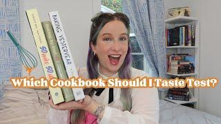 Which Cookbook Should I Taste Test? Help Me Pick a Cookbook to Review