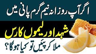 What Happens With Your Body If You Drink Honey And Lemon Juice Urdu Hindi  Urdu Lab