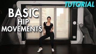 How to do Basic Hip Movements Hip Hop Dance Moves Tutorial  MihranTV